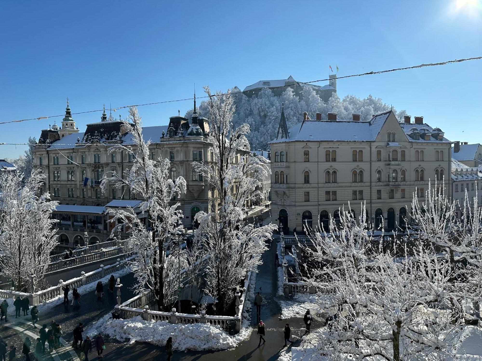 Triple Bridge Ljubljana Διαμέρισμα Εξωτερικό φωτογραφία